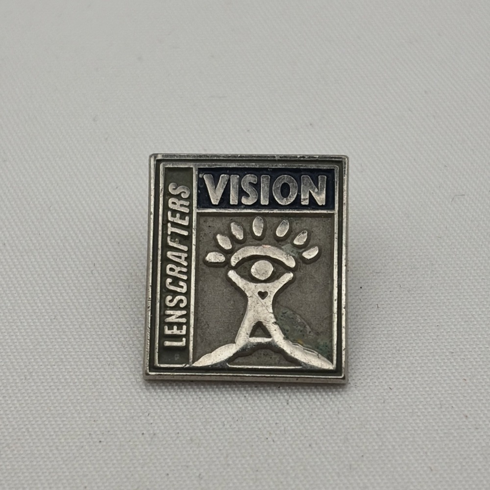 LensCrafters Vision Eye Wear Glasses Lapel Hat Pin